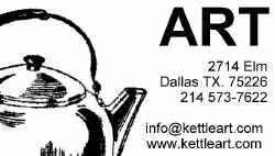 kettle art gallery dallas, texas